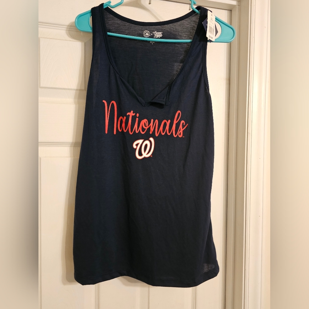 NWT MLB Washigton Nationals Tank Top Size:L